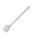 Zhurson Long Grip Bathing Brush - Dry Brush for Body & Back | Promotes Blood Circulation & Lymphatic Health | Exfoliating Dead Skin Remover (White) - Buy Online on SooperMarket.com
