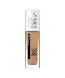 Maybelline New York waterproof make-up foundation with high opacity long-lasting facial make-up Super Stay Active Wear color: No. 48 Sun beige (medium to dark) 1 x 30 ml - Buy Online on SooperMarket.com