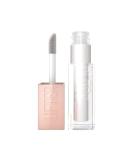 Maybelline Lifter Gloss, Hydrating Lip Gloss with Hyaluronic Acid, High Shine for Fuller Looking Lips, XL Wand, Pearl, Silver Pearl Clear, 0.18 Ounce - Buy Online on SooperMarket.com
