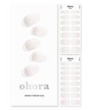 ohora N Veil Semi Cured Gel Nail Strips - Salon-Quality Long Lasting Nail Art - Easy Application & Removal - 2 Prep Pads, File, Wooden Stick - Buy Online on SooperMarket.com