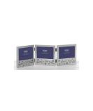 Shudehill Silver Triple Baby Scan Photo Frame 5x3 - Ultrasound Scan Frame - Buy Online on SooperMarket.com