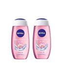 Nivea Waterlily & Oil Shower Gel 250ml - Pack of 2 | Hydrating and Nourishing Formula - Buy Online on SooperMarket.com