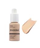 PHOERA Soft Matte Oil Control Liquid Foundation - 24 HR Waterproof Full Coverage Makeup (102 Nude) - Buy Online on SooperMarket.com