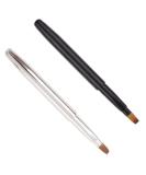 Jiangbihan Retractable Lip Brushes - 2 Pcs for Women | Travel & Daily Use - Buy Online on SooperMarket.com