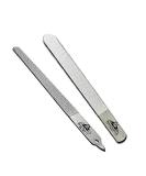 BeautyTrack 6-Inch Diamond Deb Nail File for Manicure Pedicure Grooming Foot Skin Podiatric Foot Care Instruments Stainless Steel (Pack of 2 2021 Stock) Pouch - Buy Online on SooperMarket.com