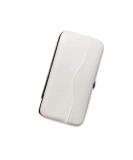 NUOMI Tweezers Storage Case - White PU Rectangle Box for Makeup Tools | Organize Eyelash Curler, Extension Tweezers, Scissors, Grooming Tools - Buy Online on SooperMarket.com