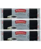 Exclusive Portuguese Pasta Linguine in Cuttlefish Ink/Massa Tinta de Choco - 500g - Pack of 3 - Buy Online on SooperMarket.com