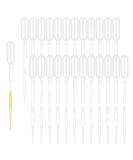 120PCS 1ML Disposable Plastic Transfer Pipettes - Clear Graduated Eye Dropper for Essential Oils, Science Lab, DIY Art - Moveland - Buy Online on SooperMarket.com