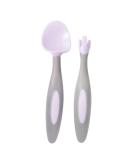 Boysenberry Toddler Cutlery Set with Unique Fork and Spoon | Easy Grip Utensils for Kids - Buy Online on SooperMarket.com