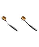 Artdeco Medium Oval Brush - Premium Quality Make-Up Brush for Contouring & Blending | 1-Piece (2-Pack) - International Shipping Available - Buy Online on SooperMarket.com