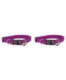 Trixie 4154 Elastic Nylon Cat Collar - Assorted Colors (Pack of 2) | International Shipping Available - Buy Online on SooperMarket.com