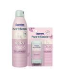 Coppertone Pure and Simple Baby Sunscreen SPF 50 Spray + Stick Pack - Buy Online on SooperMarket.com