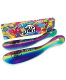 Rainbow Stainless Steel Shoe Horn Set - Two 7.5 Short Shoehorns for Kids or Adults | Travel Size Metal Shoe Helper for Sneakers, Boots, Seniors - Men and Women - Buy Online on SooperMarket.com