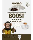 Aromo 'BOOST' - ESE Coffee Pods 44mm - Premium Espresso Pods - 100 Pk - Buy Online on SooperMarket.com