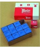 GamePoint Original USA billiard chalk 12 pieces made of cardboard (blue/green/red/grey) - Buy Online on SooperMarket.com
