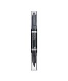 Manhattan Eyemazing Double Effect Eyeshadow & Liner-Black 2-in-1-Lidschadet- und Eyeliner Abbey-Color 001 in the Black-1 x 0.7 g & 1 x 0.9 g 001 in the black 1.6 g (1 Pack))) - Buy Online on SooperMarket.com