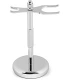 Perfecto Deluxe Chrome Razor and Brush Stand - The Best Safety Razor Stand. This Will Prolong The Life of Your Shaving Brush. - Buy Online on SooperMarket.com