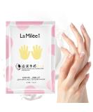 Lamilee Hand Peel Mask - Exfoliating Milk Gloves for Moisturizing & Repairing Rough Skin | SPA Hand Treatment for Men & Women - Buy Online on SooperMarket.com