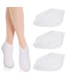 Sibba 3 Pairs Moisturizing Socks Overnight Spa Socks Lotion Moisturizing Socks Spa Overnight Absorbing for Dry Cracked Feet - Buy Online on SooperMarket.com