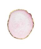 Teoyall Harz Nail Art Palette Manicure painted Pallette Nail polish Color -mixed palette nail painting display DISCHESS NAGE DIY accessories (pink) - Buy Online on SooperMarket.com