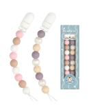 Silicone Dummy Clips for Baby | Soother Pacifier Holder for Boys and Girls - Buy Online on SooperMarket.com
