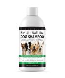 Healthy Dog Co 6-in-1 Natural Dog Shampoo & Conditioner - Odor Control Gentle & Moisturizing for Long Hair - 500ml Puppy Shampoo - Buy Online on SooperMarket.com