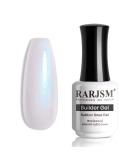 RARJSM Builder Gel Nail Polish Pearl White Hard Gel in a Bottle Mermaid Shell Glitter Pearlescent Thick Extension Structure Gel for Nails 15ml Soak Off Curing Requires Salon Home DIY Beginer Use - Buy Online on SooperMarket.com