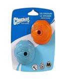 ChuckIt! The Whistler Ball Durable High Bounce Rubber Dog Ball Launcher Compatible Orange & Blue Medium 2 Pack Medium Pack of 2 - Buy Online on SooperMarket.com