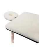 ForPro Premium Fleece Massage Pad Set, Natural, Extra Soft, Hypoallergenic, for Massage Tables, Includes Pad and Face Rest Cover, 31 W x 72 L - Buy Online on SooperMarket.com