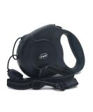 Retractable Dog Leads 26ft Pet Adjustable Leash for Small Medium Large Dogs Up to 49.8Kg (Black) - Buy Online on SooperMarket.com