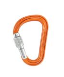 Petzl Attache Carabiner SCREW-LOCK Orange - Secure Climbing Accessory - Buy Online on SooperMarket.com