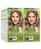 Naturtint 8N Wheat Germ Blonde Hair Color - Pack of 6 | Ammonia Free, Vegan & Cruelty Free | Up to 100% Gray Coverage | Long Lasting Results - Buy Online on SooperMarket.com
