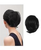 BARSDAR HAARDIE HAIR Extensions Hair-Knoten-Horse-Horse-Extension straight synthetic hair part short ponytail rolls hair jewelry simply scrunching for women 1b# black.20cm 1b# black - Buy Online on SooperMarket.com