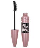 Maybelline Lash Sensational Mascara, Intense Black - Lengthening and Volumizing Formula - Buy Online on SooperMarket.com