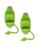 Fyfjur 2Pcs Bird Parrot Cuttlebone Holder with Perches Cuddle Bone Feeding Racks Cuttlefish Bone with Holder for Pet Bird Supplies Fruit Vegetable Millet Container 14.3 x 5.5cm - Buy Online on SooperMarket.com