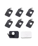 SOPOGER 6pcs Plastic Arrow Rest Black Recurve Bow Arrow Rest Adhesive Back Hunting Shooting Targeting Accessory for Right or Left Hand Right hand - Buy Online on SooperMarket.com