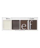 e.l.f. Bite-Size Brow Mini Quad Kit - Dark Brown 0.14 Oz - Buy Online on SooperMarket.com