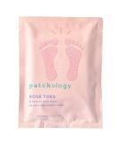 Patchology Ros Toes - Softening Heel and Foot Mask - Soft Feet Treatment with Strawberry Scent and Resveratrol for Renewed Skin Soft Feet - Foot Masks for Dry Cracked Feet (1 Pair) - Buy Online on SooperMarket.com