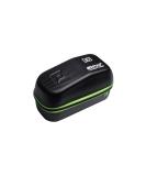 Exalt Paintball Loader Case - Univeral Paintball Hopper Protective Case - Carbon Case Series (Black Carbon/Lime Microfiber) - Buy Online on SooperMarket.com