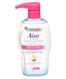 Nair Hair Remover Sensitive Shower Power Coconut Oil 12.6oz - Pack of 2 - Buy Online on SooperMarket.com