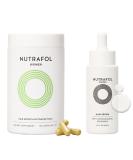Nutrafol Women's Hair Growth Supplements and Hair Serum  Ages 18-44  Clinically Tested for Visibly Thicker and Stronger Hair - 1 month supply  1.7 Fl Oz Bottle - Buy Online on SooperMarket.com