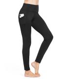 BALEAF Women's Fleece Lined Winter Leggings High Waisted Thermal Warm Yoga Pants with Pockets Medium A Black With Pockets - Buy Online on SooperMarket.com