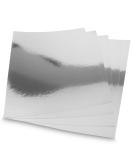 Silver Metallic Paper Sheets 60 Pack Silver Foil Mirror CardStock Shimmering Paper For Decorative Weddings & Birthdays Invitations Cardmaking & Paper Crafts Size 8.5 x 11 White Silver - Buy Online on SooperMarket.com