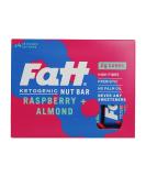 Fatt Keto Nut Bars - (Raspberry & Almond 4 Pack) - 2g Carbs - 100% Natural Low-Carb Gluten Free Clean Keto Snack Bars with Super Fats - High Fibre Low Sugar Sweetener Free & Vegan - Aka Fattbar Raspberry & Almond 4 count (Pack of 1) - Buy Online on SooperMarket.com
