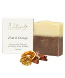 Natural Cilt Zimt & Orange Soap - 100% Handmade Certified No Harmful Ingredients - Ideal Shower Gel for All Skin Types - 100g Pack - Buy Online on SooperMarket.com