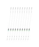 ZASIE Carolina Rigs for Fishing- 12 Inch Steel Fishing Leaders with Fishing Weight, Pre Rigged Carolina Rigs with Fishing Weight 1/6oz, 1/4oz, 1/2oz, 10 Pcs 1/2 oz 12 Inch - Buy Online on SooperMarket.com