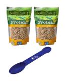 (Pack of 2) Nature Valley High Protein Granola Oats and Honey 11oz Bags with Free Miras Trademark 2-in-1 Measuring Spoon - Buy Online on SooperMarket.com