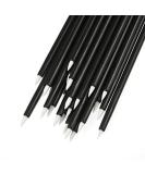 100PCS Disposable Eyeliner Makeup Brushes Applicator Cosmetic Eye Wands (Black) - Buy Online on SooperMarket.com