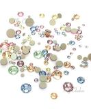 Crystal-Wholesale Baby Colors Mixed with Swarovski 2058 Xilion / 2088 Xirius Rose flatbacks Sizes ss5  ss7  ss9  ss12  ss16  ss20  ss30 No-Hotfix Rhinestones Nail Art 144 pcs (1 Gross) from Mychobos - Buy Online on SooperMarket.com