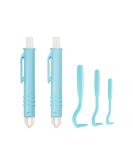 Nepfaivy Tick Pliers Set - 3 Tick Hooks & 2 Tweezers for Safe Tick Removal in Dogs Cats & Kids - Effective & Simple Tick Remover for All Sizes - Buy Online on SooperMarket.com